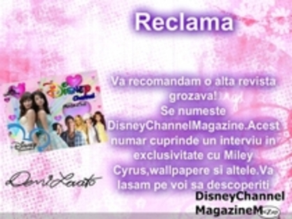 reclama disney channel - Revista DisneyChannel magazin nr 1