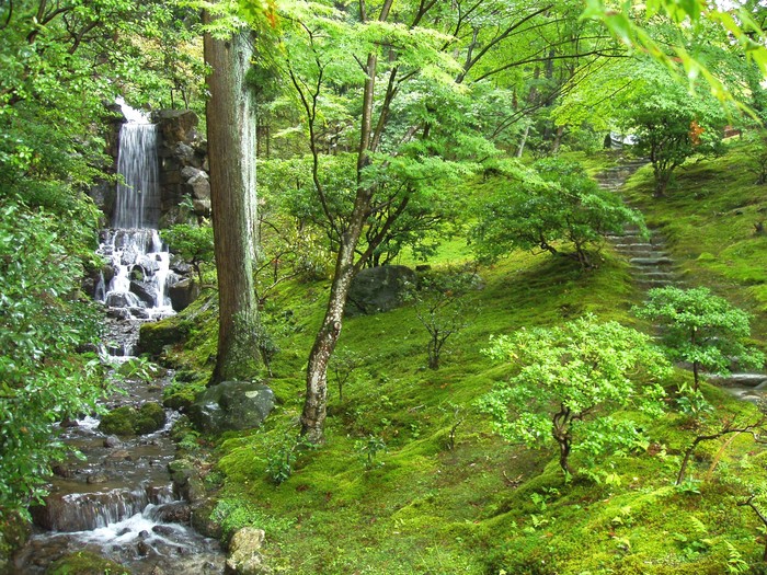 Shugaku-in_Imperial_Villa_-_Upper_Garden_waterfall - Garden