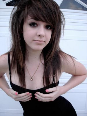 emo girl hair - emoo girls and love