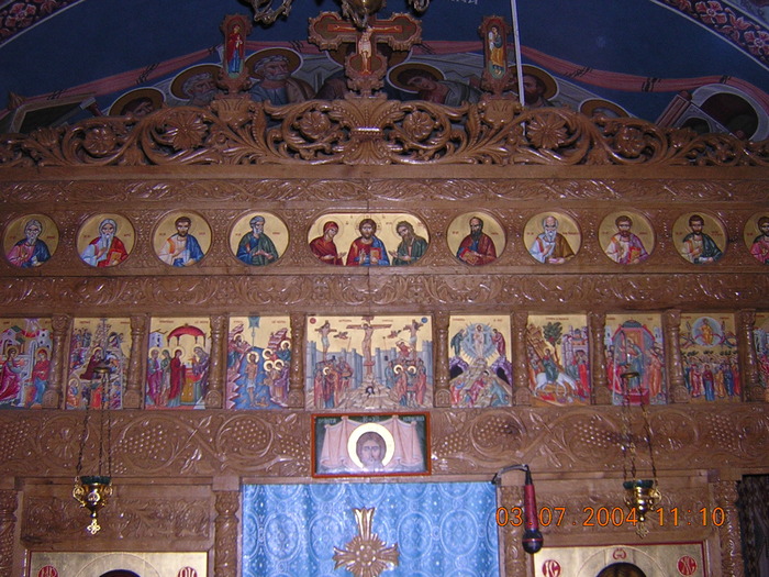 Iconostas - Capela - Manastirea Rohita - Maramures