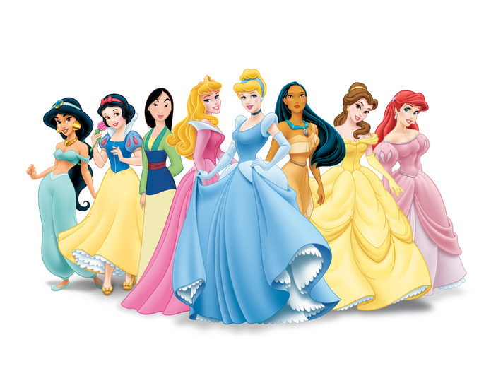 disney-princess-group1 - Printsele Disney