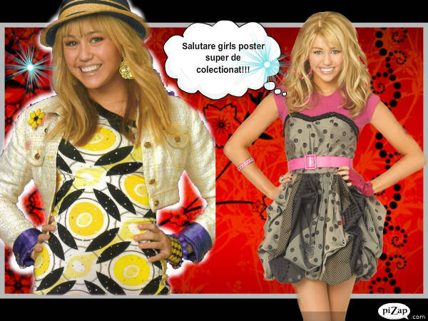 pizap.com90.031407415866851811269013149468 - Revista nr 4 cu Hannah mOntana proprie creata de mine