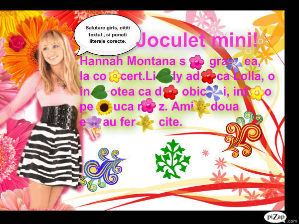 pizap.com90.269729506224393841269005447734 - Revista nr 4 cu Hannah mOntana proprie creata de mine