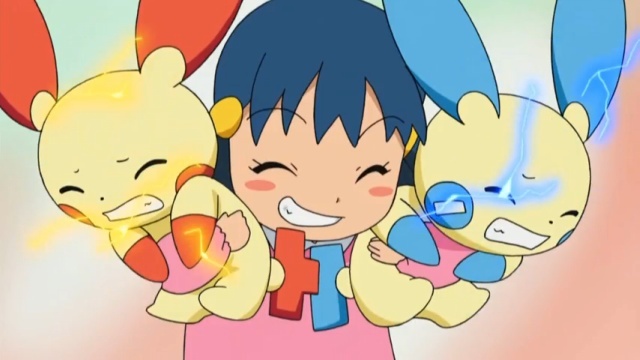 Minus si Plusle au folosit electricitatea...