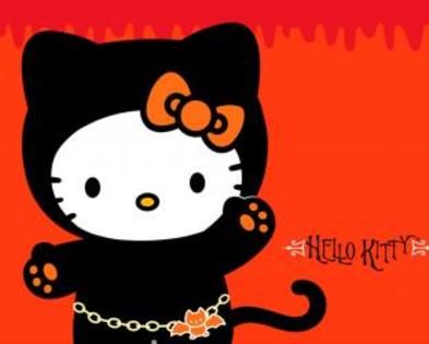 pisicuta hellokitty - hellokitty