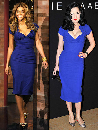 beyonce-knowles - fashion twins