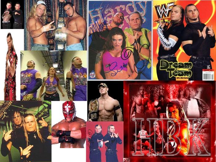 The Hardy Boyz, John Cena, Shawn Michaels, Rey Mysterio(1) - wrestling