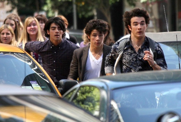 Jonas+Brothers+Filming+Promo+Their+New+Movie+A1Re_jMDh8ll - The Jonas Brothers Filming A Promo For Their New Movie