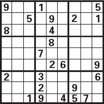 Sudoku(pag.7) - Revista Candy Girl Nr1