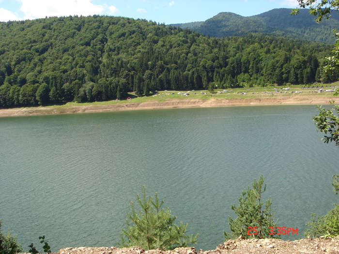 lacul Vidraru la intoarcere
