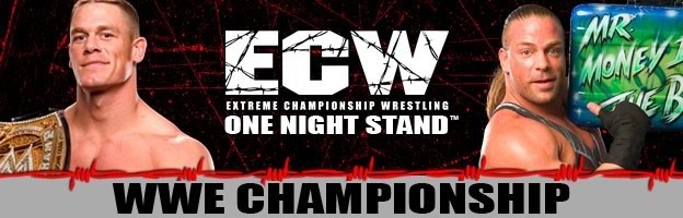 Copy of John Cena vs RVD at ECW One Night Stand for the WWE championship - wrestling