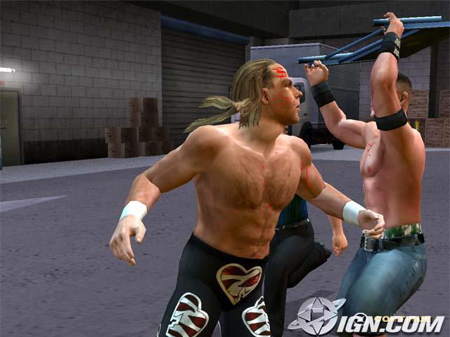 Copy of WWE SmackDown! vs. RAW - HBK vs. John Cena - wrestling