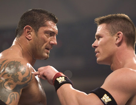 WWE - Batista & John Cena - wrestling