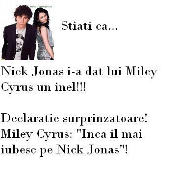 Miley and nick - Revista  1