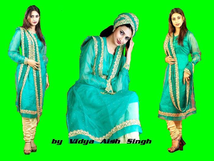 2 Emerald Splendour - BMTD - DIVYANKA TRIPATHI JAHANARA COLLECTION PARTY WEAR