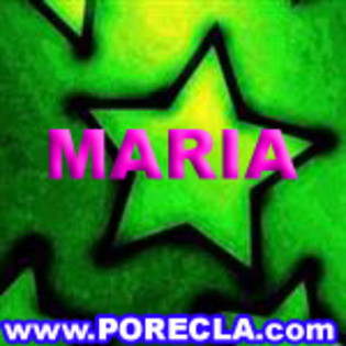 631-MARIA steaua verde prenume