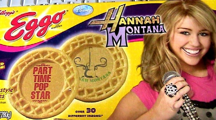 Hannah Montana Eggo Waffles