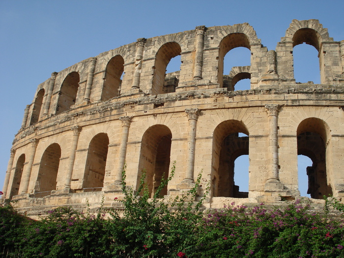 El Jem, Colosseum; tunisia 2007.
