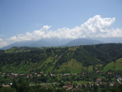peisaj m-tii fagaras - amintiri de pe ici-si-colo