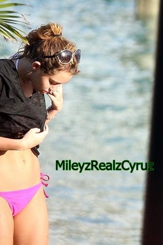 miley bikini rare