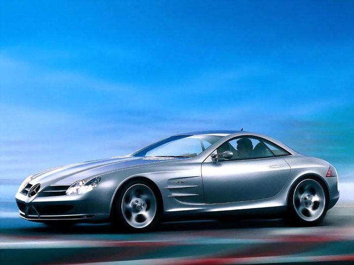 mercedes slr - masini tunate