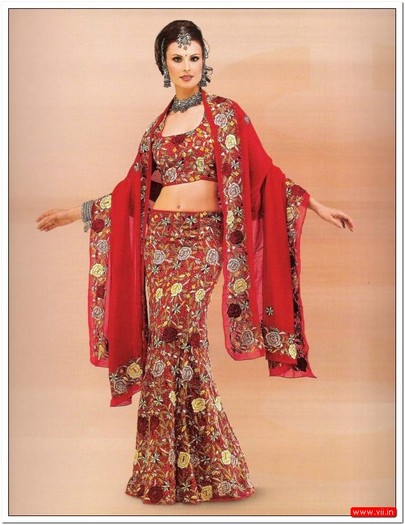 Lehenga-1 - Imbracaminte indiana - Sari