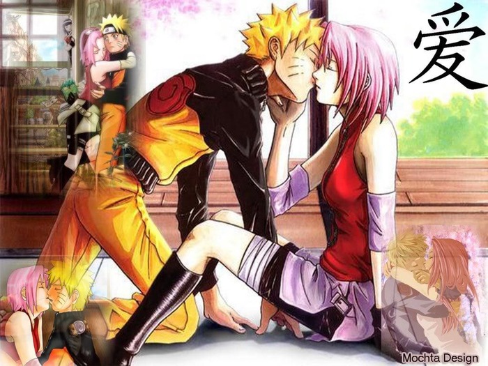 Naruto_Kiss_Sakura - anime