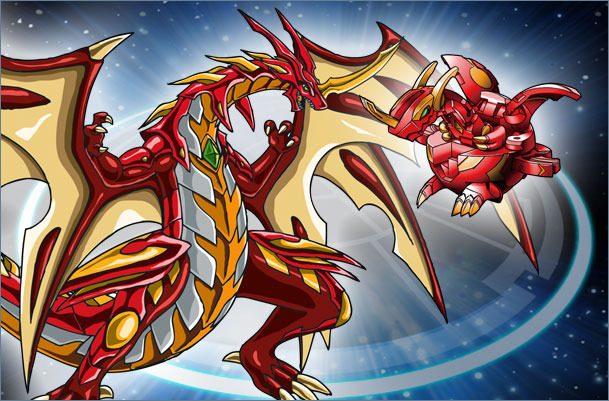 Neo Dragonoid - Bakugan noua vestroia