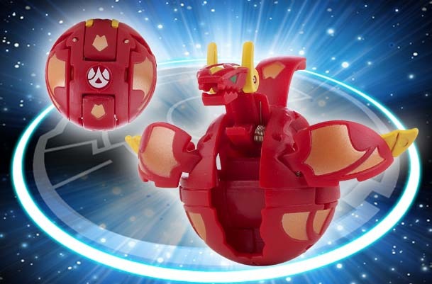 Pyro Dragonoid - Bakugan noua vestroia