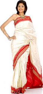 ivory_and_red_ikat_temple_sari_with