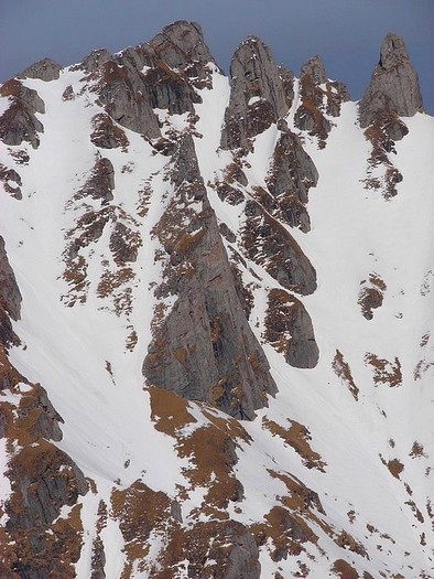 Coltii Morarului - Bucegi - Martie 2010