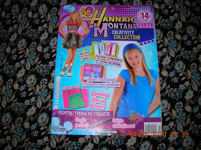 14 - Revistele mele Hannah Montana