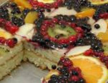 o portie tort cu fructe-4 poze demi lovato - Dulciuri