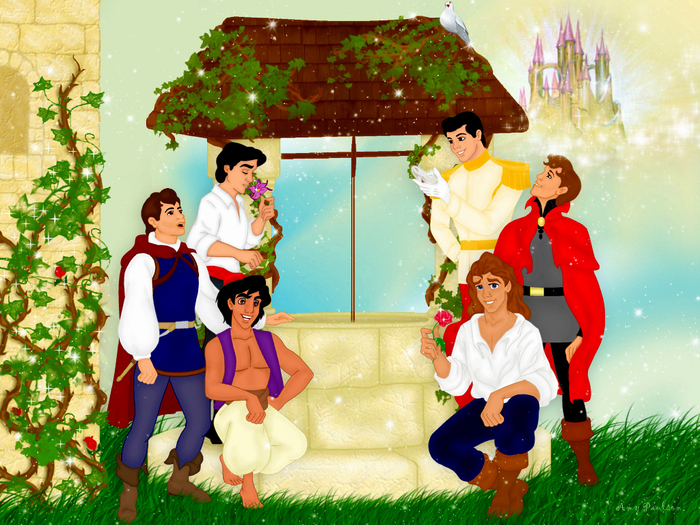 Disney-Princes-Wallpaper-disney-6015184-1024-768 - Disney classic