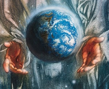 Jesus_holds_the_world[1] - IMAGINEA LUI IISUS PASTORUL CEL BUN 2