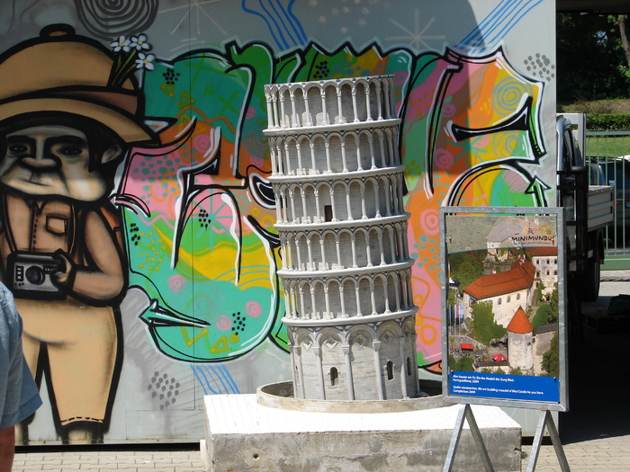 Tower of Pisa; Pisa, ITALY. minimundus.at.
