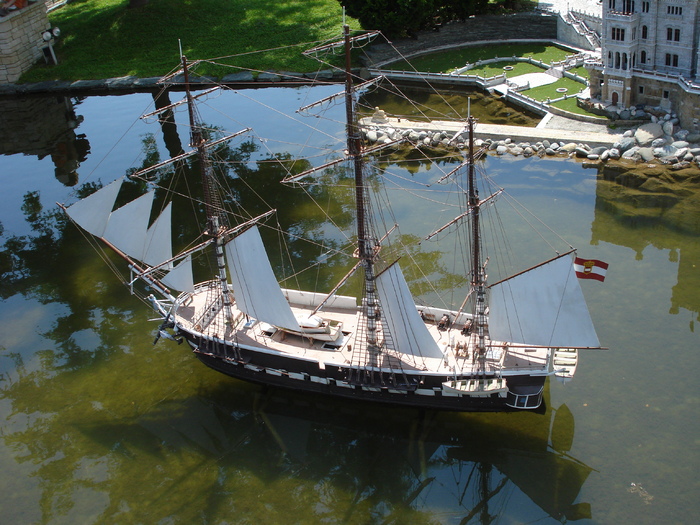 Frigate Novara, Austria; AUSTRIA. minimundus.at.
