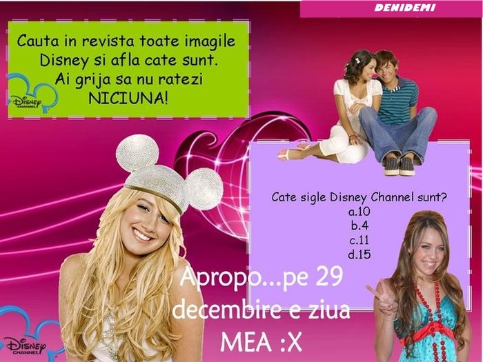 9 - REVISTA NR 4 DISNEY CHANNEL