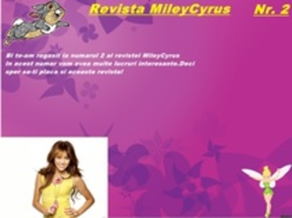 coperta - revista Miley Cyrus superstar