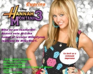 cuprins - revista Miley Cyrus superstar