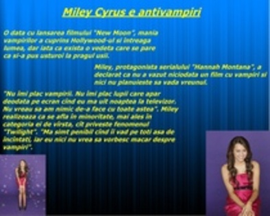 despre Miley Cyrus - revista Miley Cyrus superstar nr 2