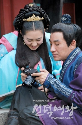 Yu Shin si Deok Man la filmari - The Great Queen Seondeok