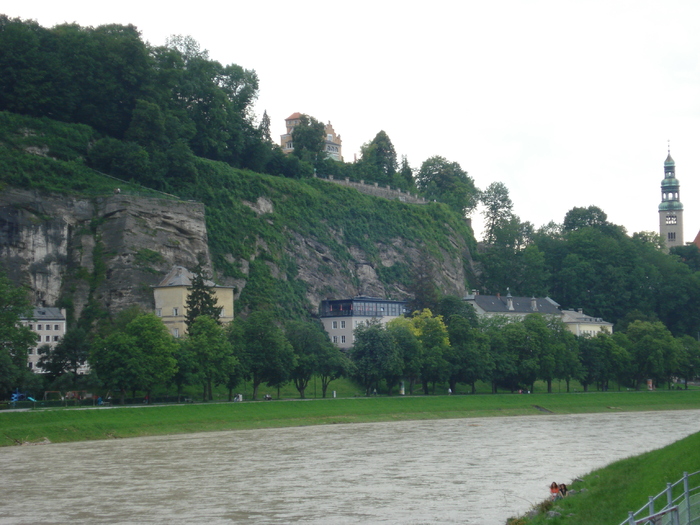 Salzach River in Salzburg (2009, June 29)