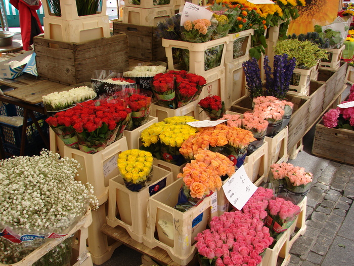 Flower Market in Salzburg (2009, June 30)