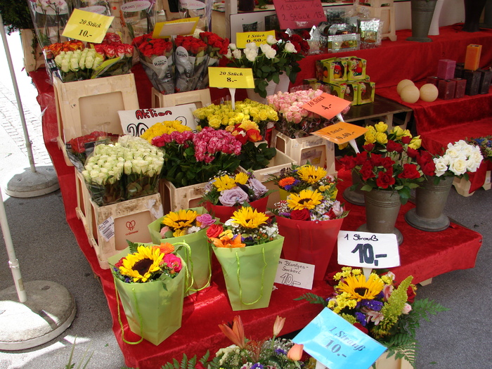Flower Market in Salzburg (2009, June 30)