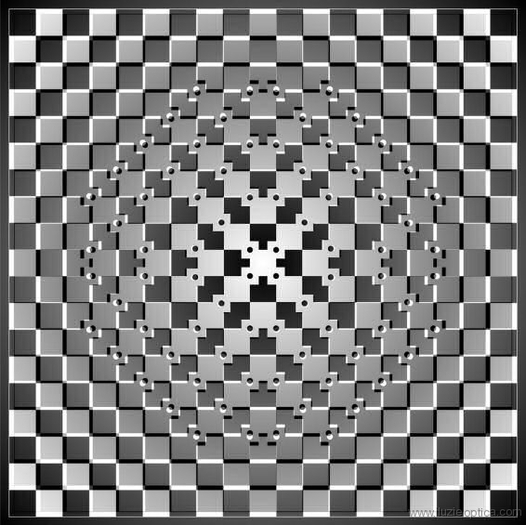 In realitate nu se misca :)) - Imagini ametitoare si iluzii optice