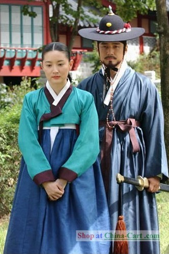 Costumele personajelor din Giuvaer - Hanbokul Costumul traditional coreean