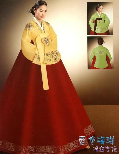 hanbok - Hanbokul Costumul traditional coreean