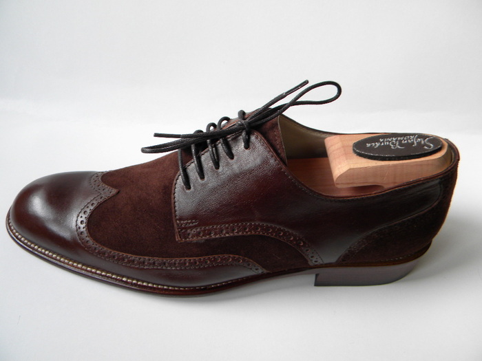 pantofi.clasic.derby.antilopa2 - Handmade shoes-Pantofi lucrati manual