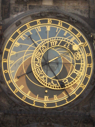 astronomical clock - timpul